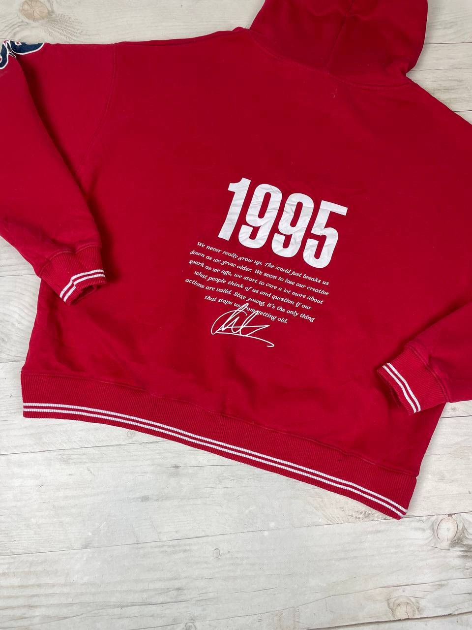 Vintage Vintage Childish 1995 Hoodie Big Logo Y2K Men Size 3XL Red Size US XXL / EU 58 / 5 - 13 Thumbnail