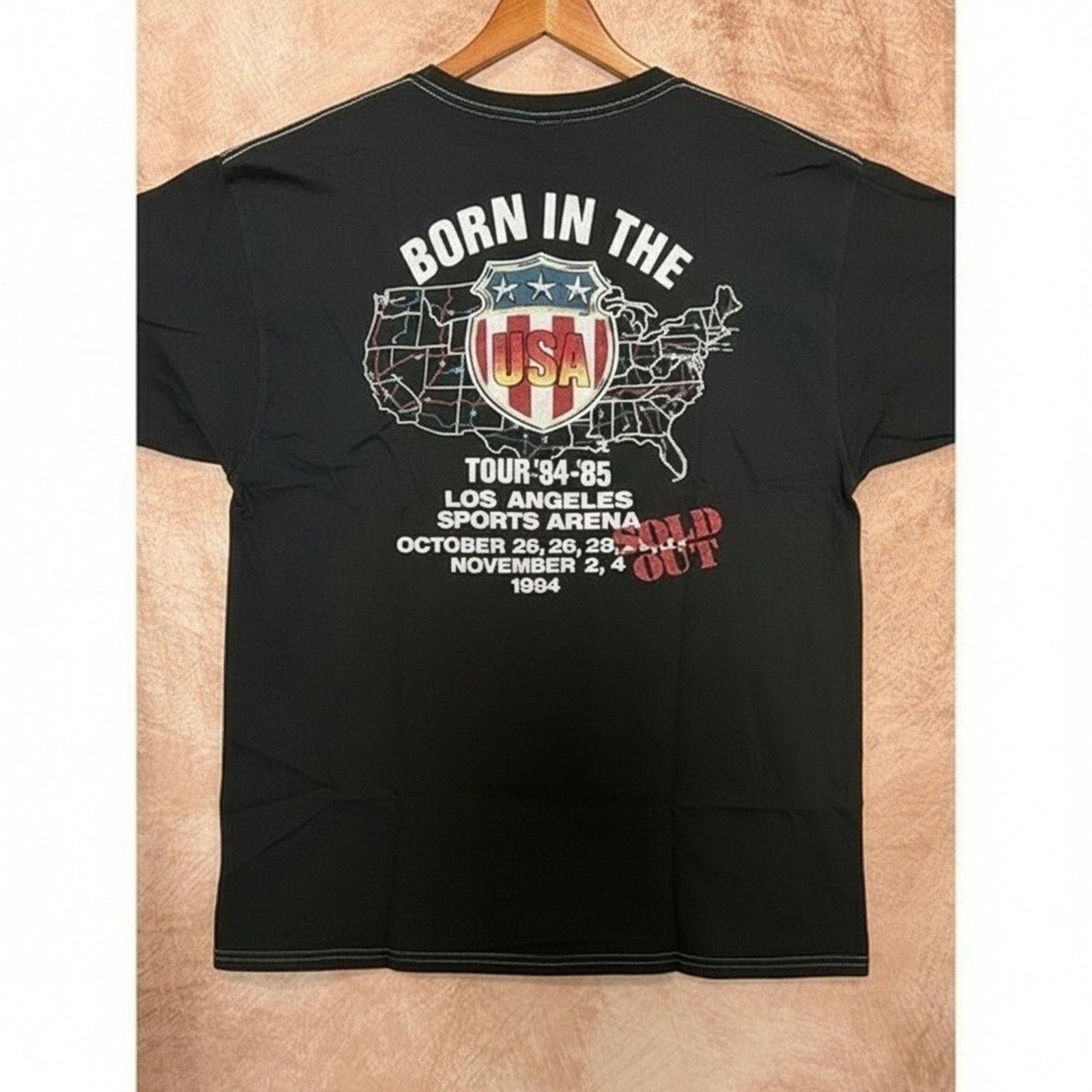 Other Bruce Springsteen Born in the USA '84 Tour Tee S/M NWOT Size US S / EU 44-46 / 1 - 3 Thumbnail