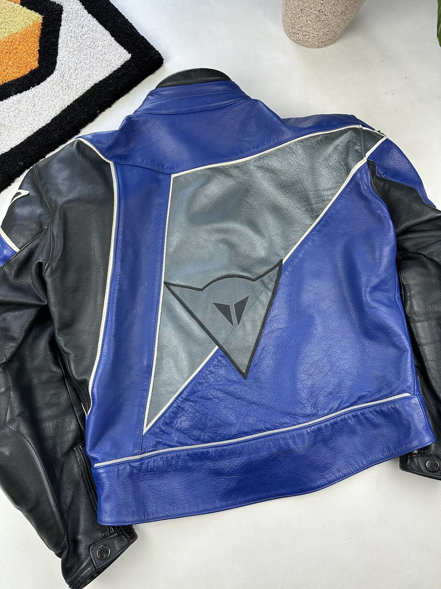 Dainese Vintage Dainese leather jacket moto biker punk tribal 90s Size US XL / EU 56 / 4 - 16 Thumbnail