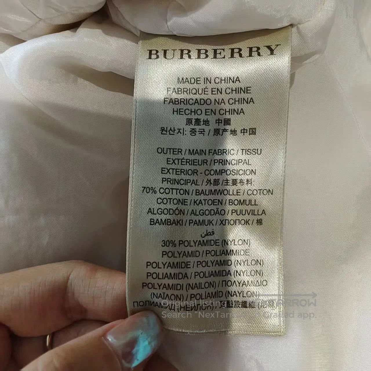 Burberry burberry jacket with minor color fading. Size US M / EU 48-50 / 2 - 6 Thumbnail