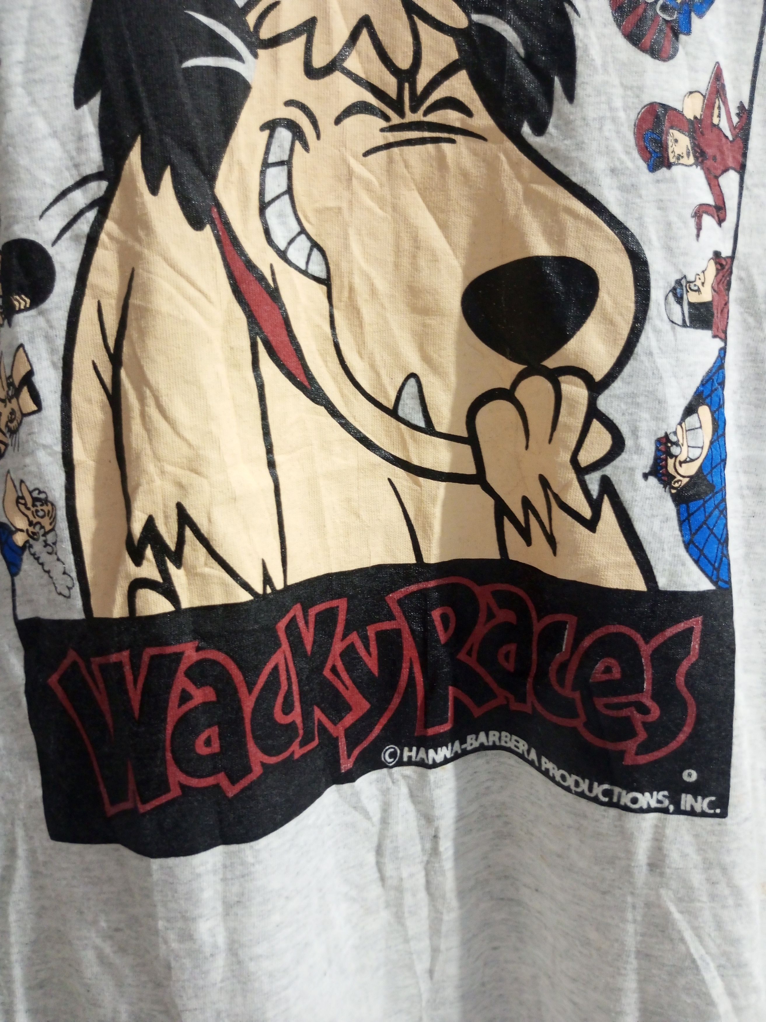 Cartoon Network Vintage Wacky Races HANNA-BARBERA PRODUCTIONS T SHIRT Size US M / EU 48-50 / 2 - 2 Thumbnail