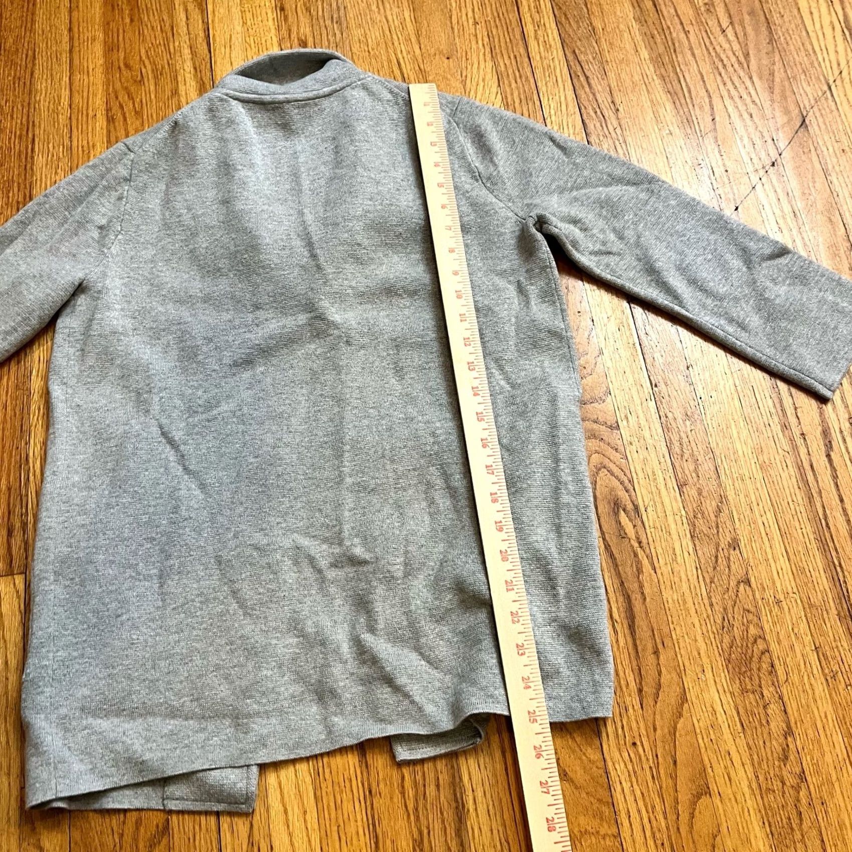 J.Crew J.CREW Sophie Open Front Sweater Blazer Cardigan Womens XS Jacket Gray J0244 Size XS / US 0-2 / IT 36-38 - 5 Thumbnail