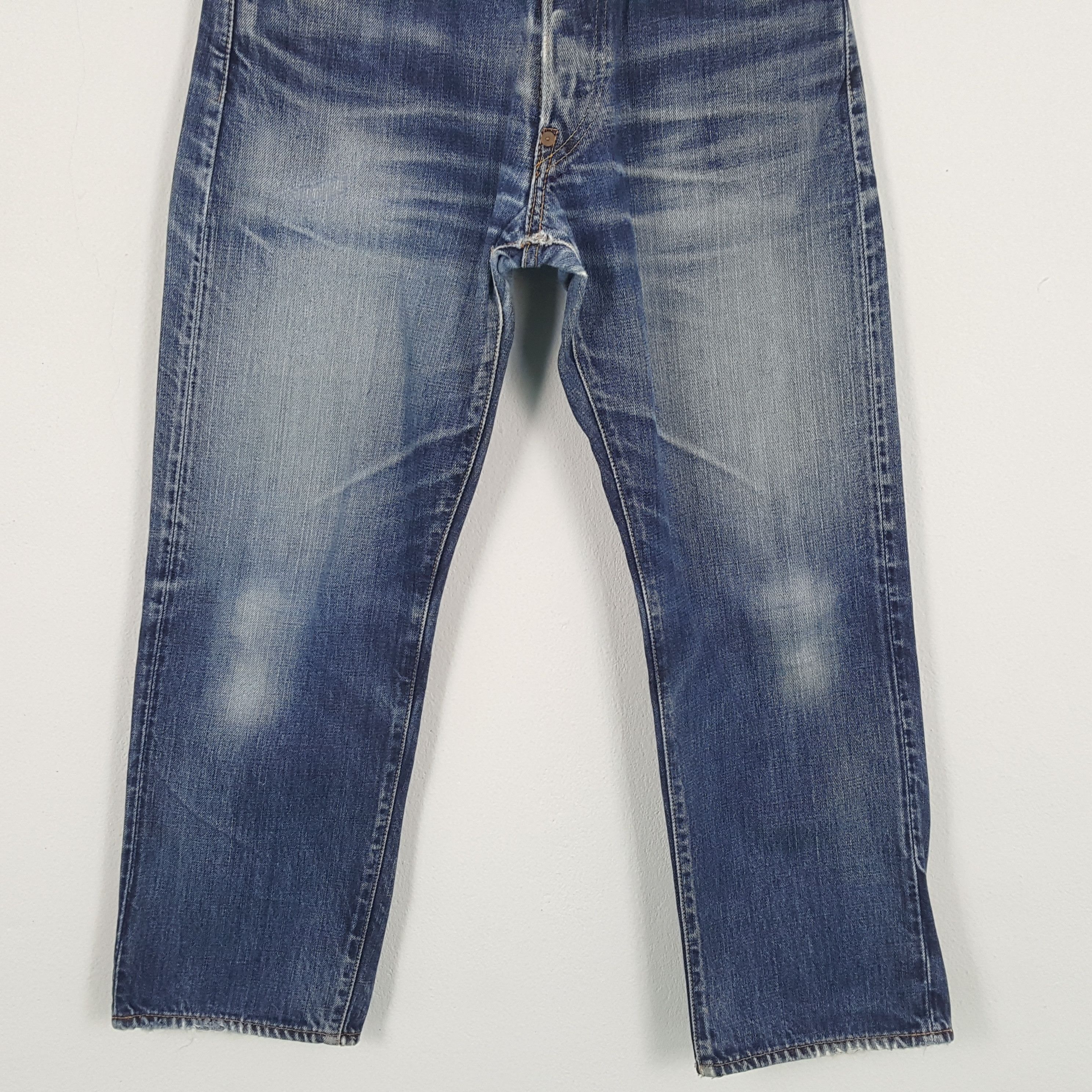Japanese Brand × Vintage Yamane EVISU Japanese Brand Streetwear Custom Daicock Jeans Size US 29 - 6 Thumbnail