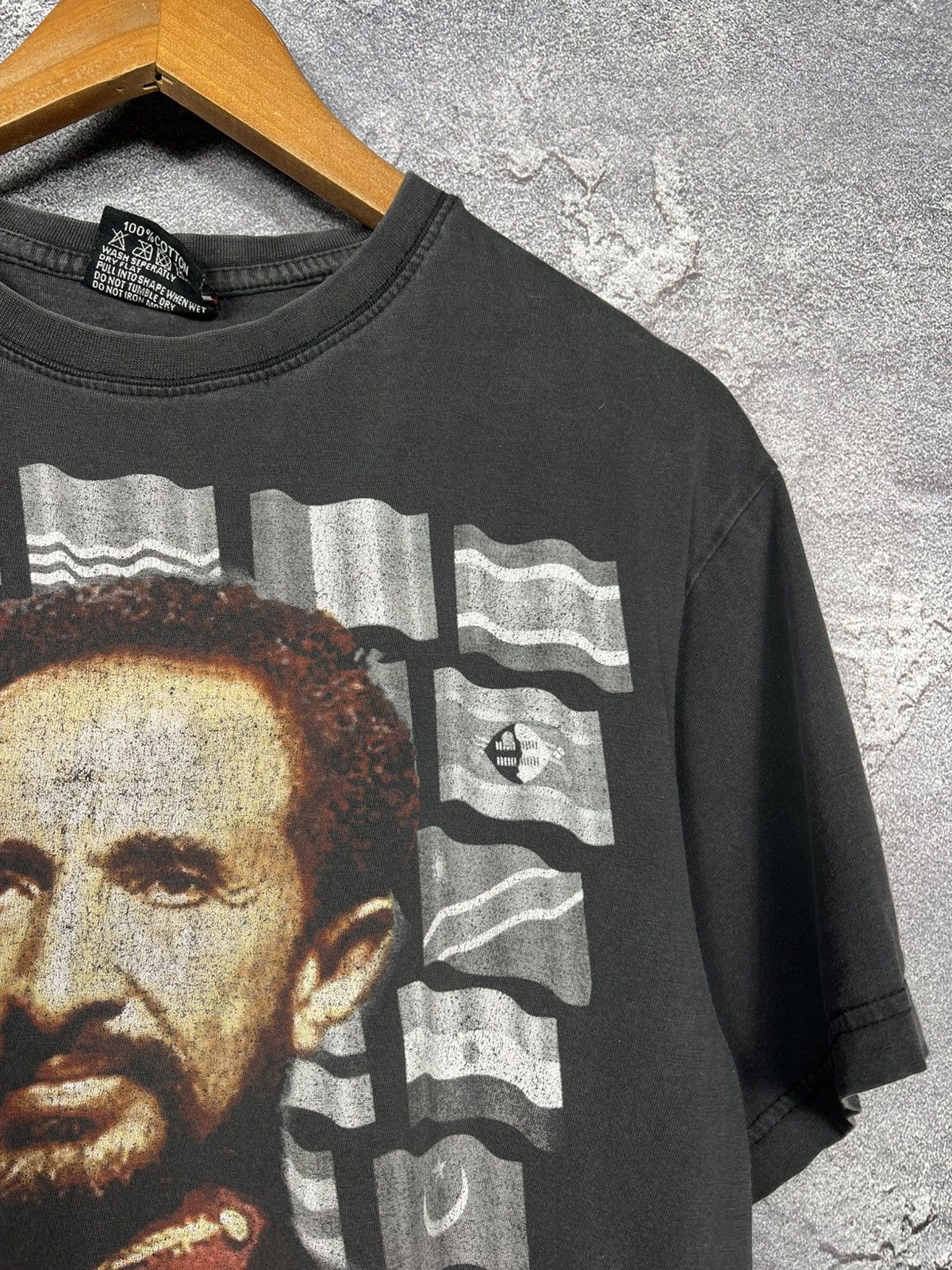 Other Vintage Haile Selassie King Rasta Jah T-shirt Size L Size US L / EU 52-54 / 3 - 4 Thumbnail