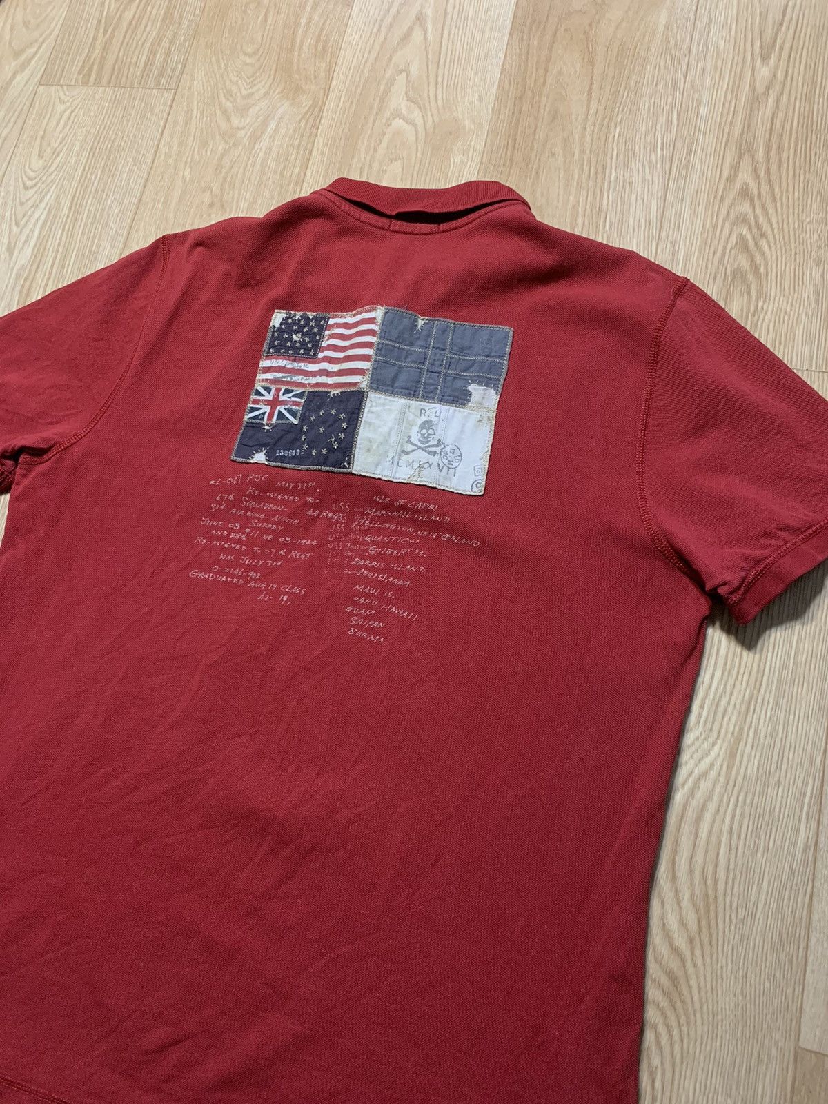 Japanese Brand Vintage Polo Jeans Company Ralph Lauren Flag Polo Size US XL / EU 56 / 4 - 2 Thumbnail