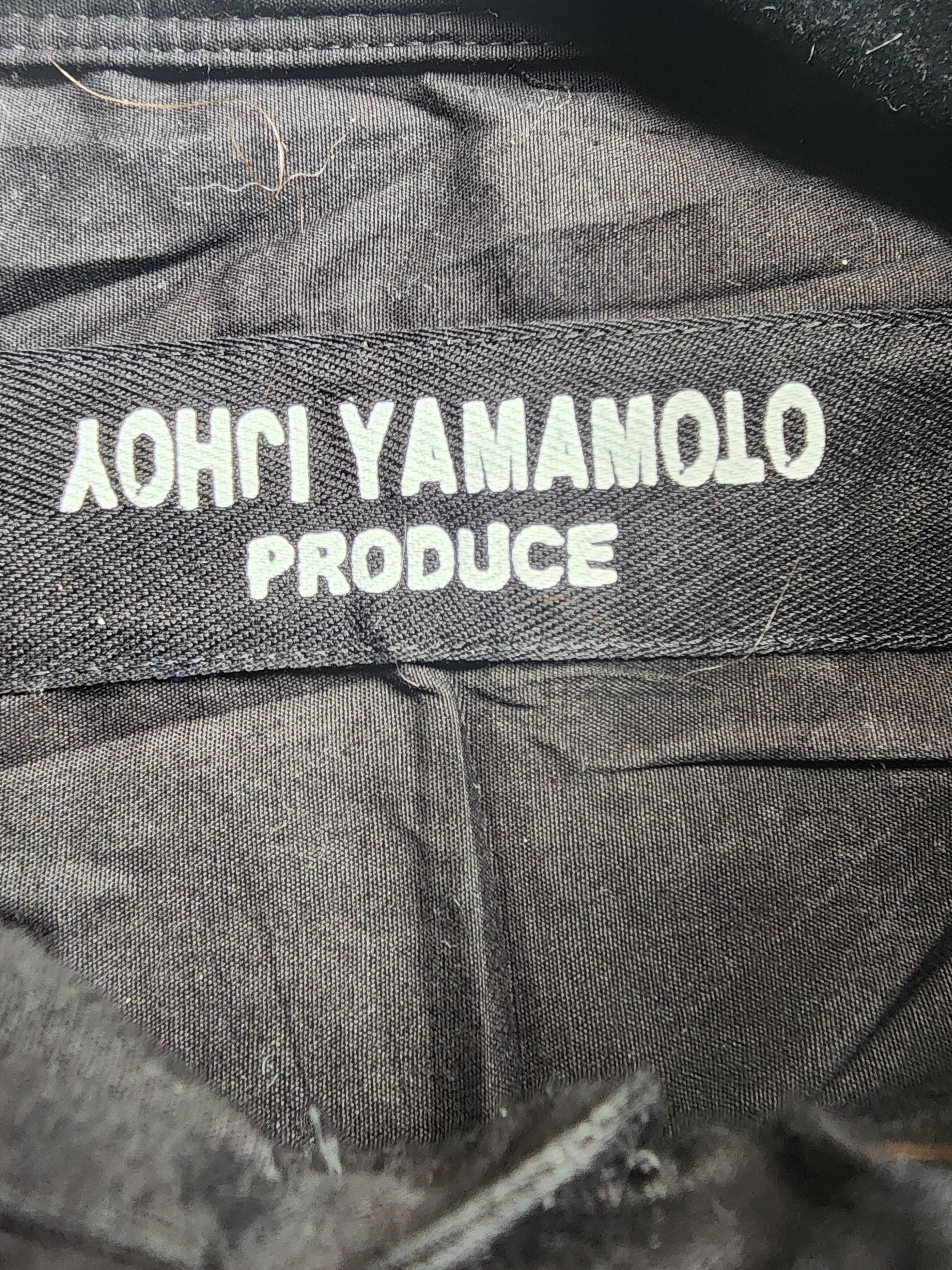 Yohji Yamamoto CRINKLE ALLOVER PROCESS BLACK COTTON Size US L / EU 52-54 / 3 - 5 Thumbnail