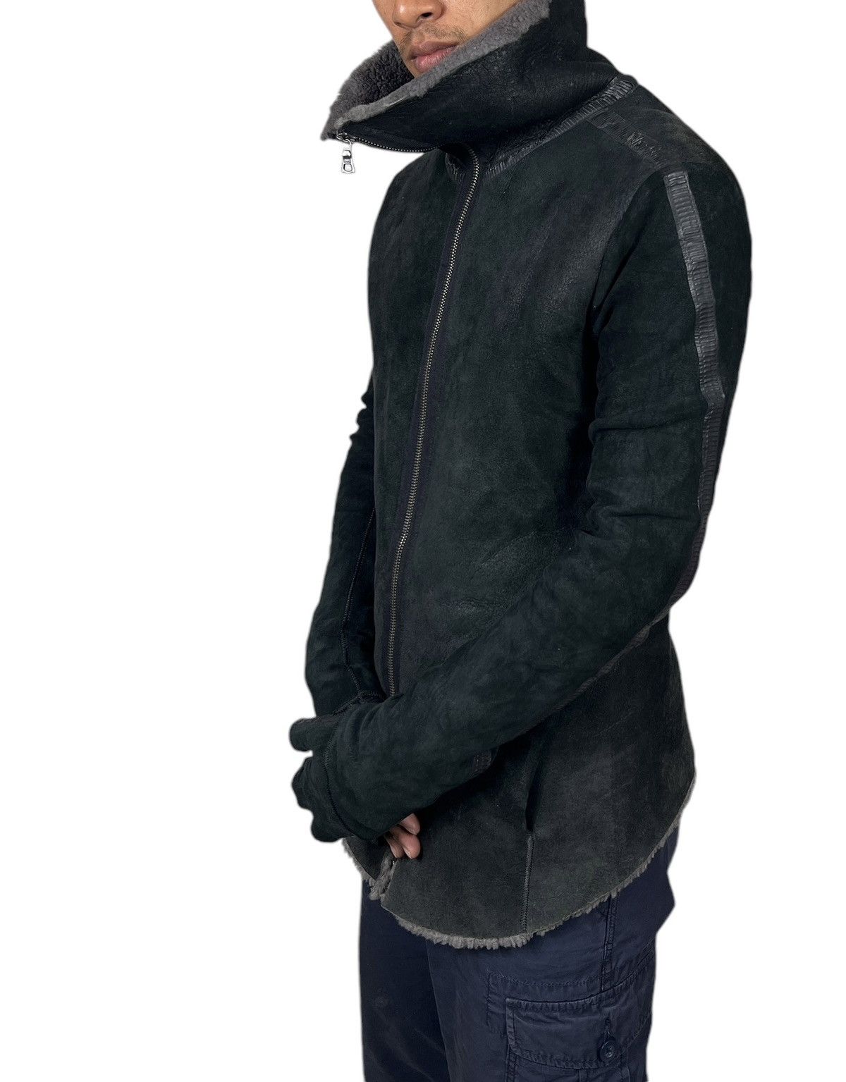 Isaac Sellam Experience 🔥 ISAAC SELLAM EXPERIENCE Taped High Neck Gloved Shearling Size US M / EU 48-50 / 2 - 2 Thumbnail