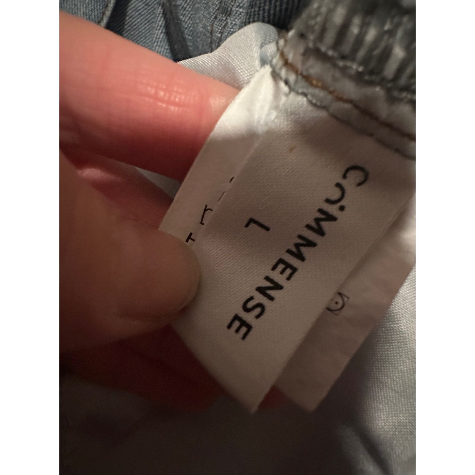 Other Commense Large Light Blue Vintage Denim Straight Leg Pants Size 30" / US 8 / IT 44 - 9 Thumbnail