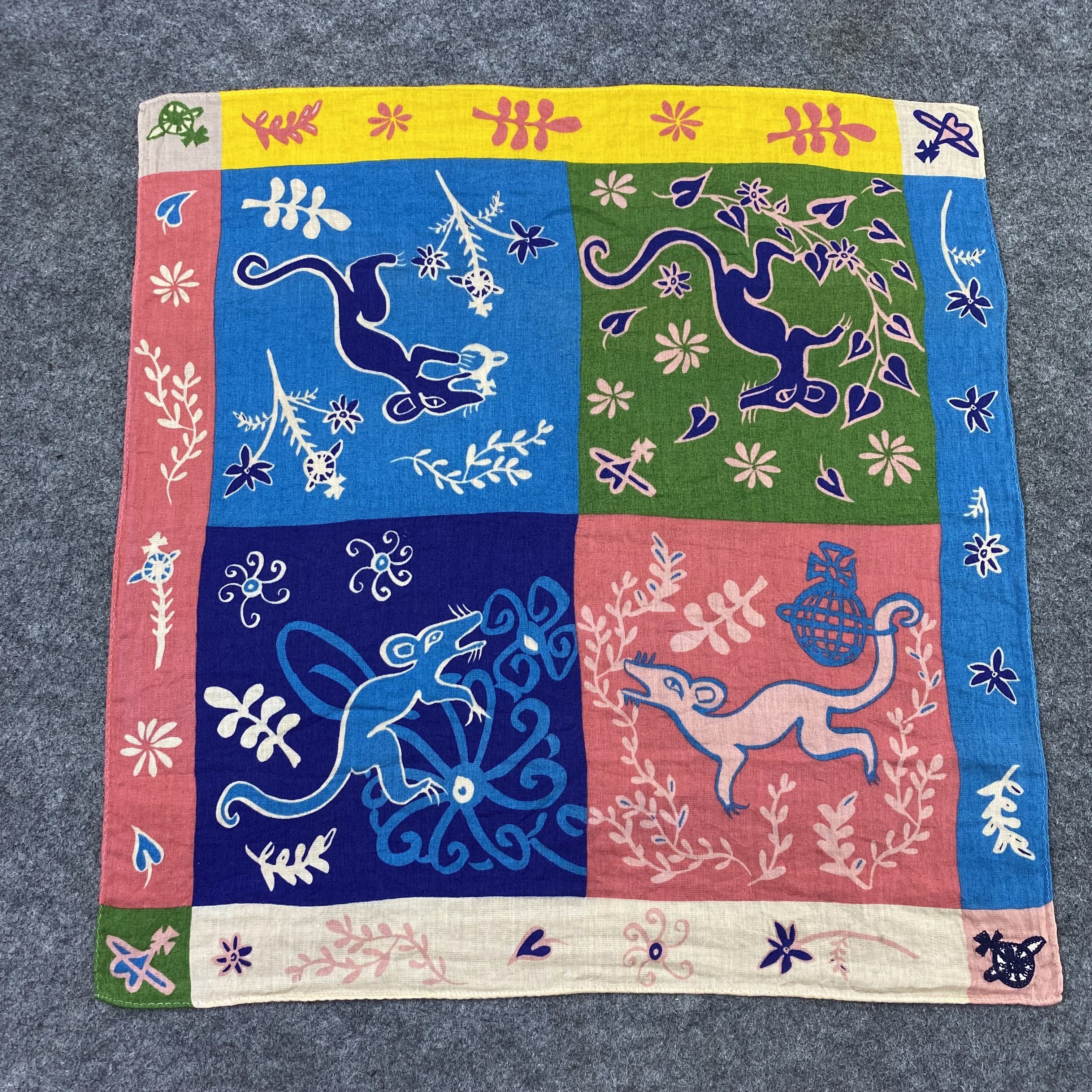 Designer Vivienne Westwood Handkerchief Neckerchief Bandana-B1560 Size ONE SIZE - 3 Thumbnail