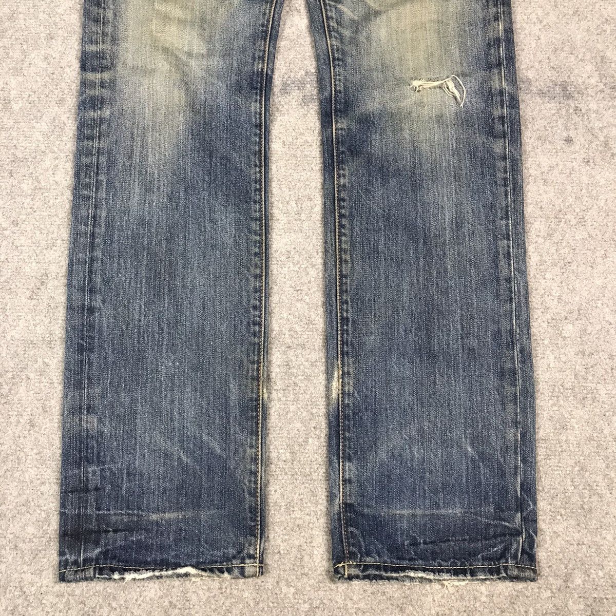 Japanese Brand Abercrombie fitch Distressed denim Japanese style pants Size US 30 / EU 46 - 2 Thumbnail
