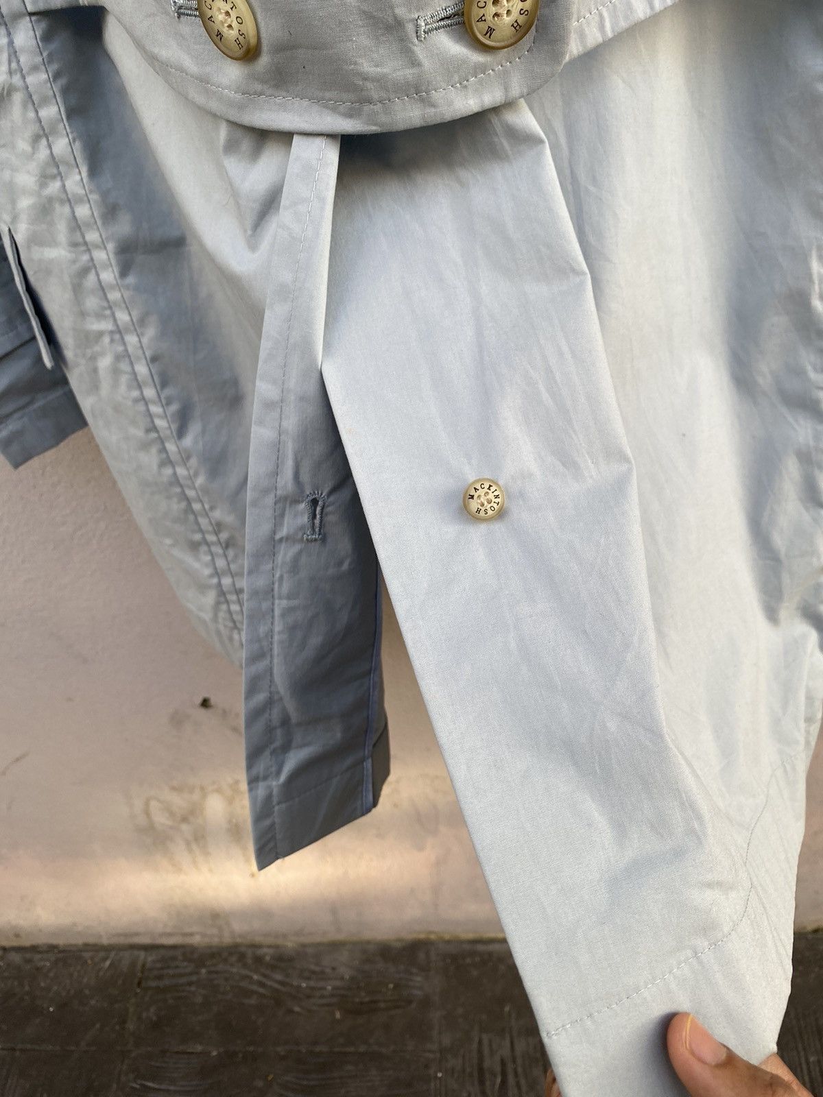 Mackintosh Mackintosh Overcoat Baby Blue Parka Size US S / EU 44-46 / 1 - 13 Thumbnail