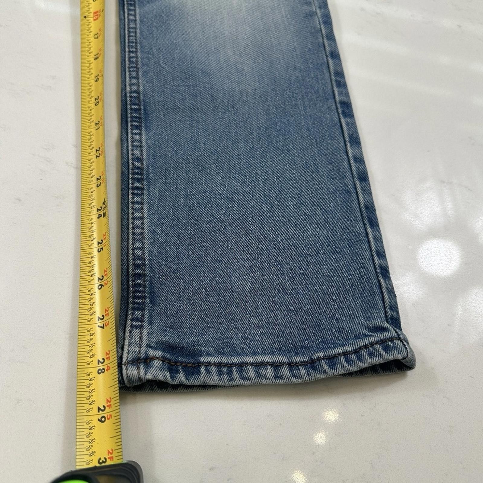 Levi's Signature Levis Jeans Mens 34x30 Blue Slim Straight Light Size US 34 / EU 50 - 6 Thumbnail