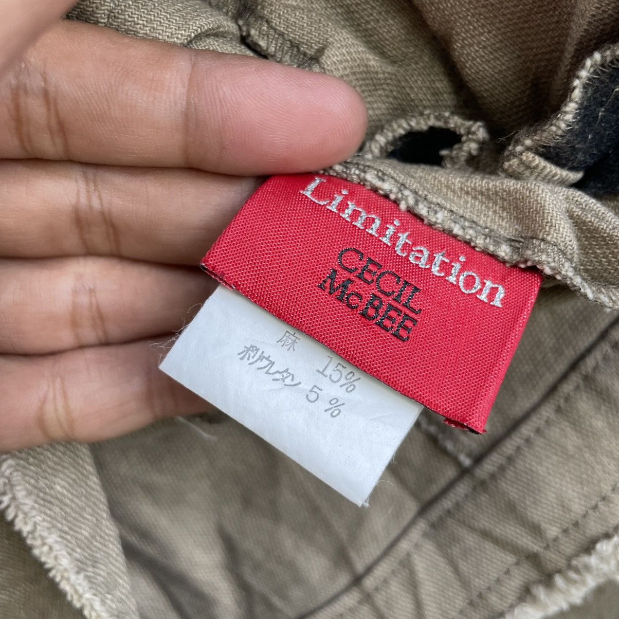Japanese Brand 💥Vintage Cecil Mc Bee Deconstructed Single ButtonJacket Size S / US 4 / IT 40 - 7 Thumbnail