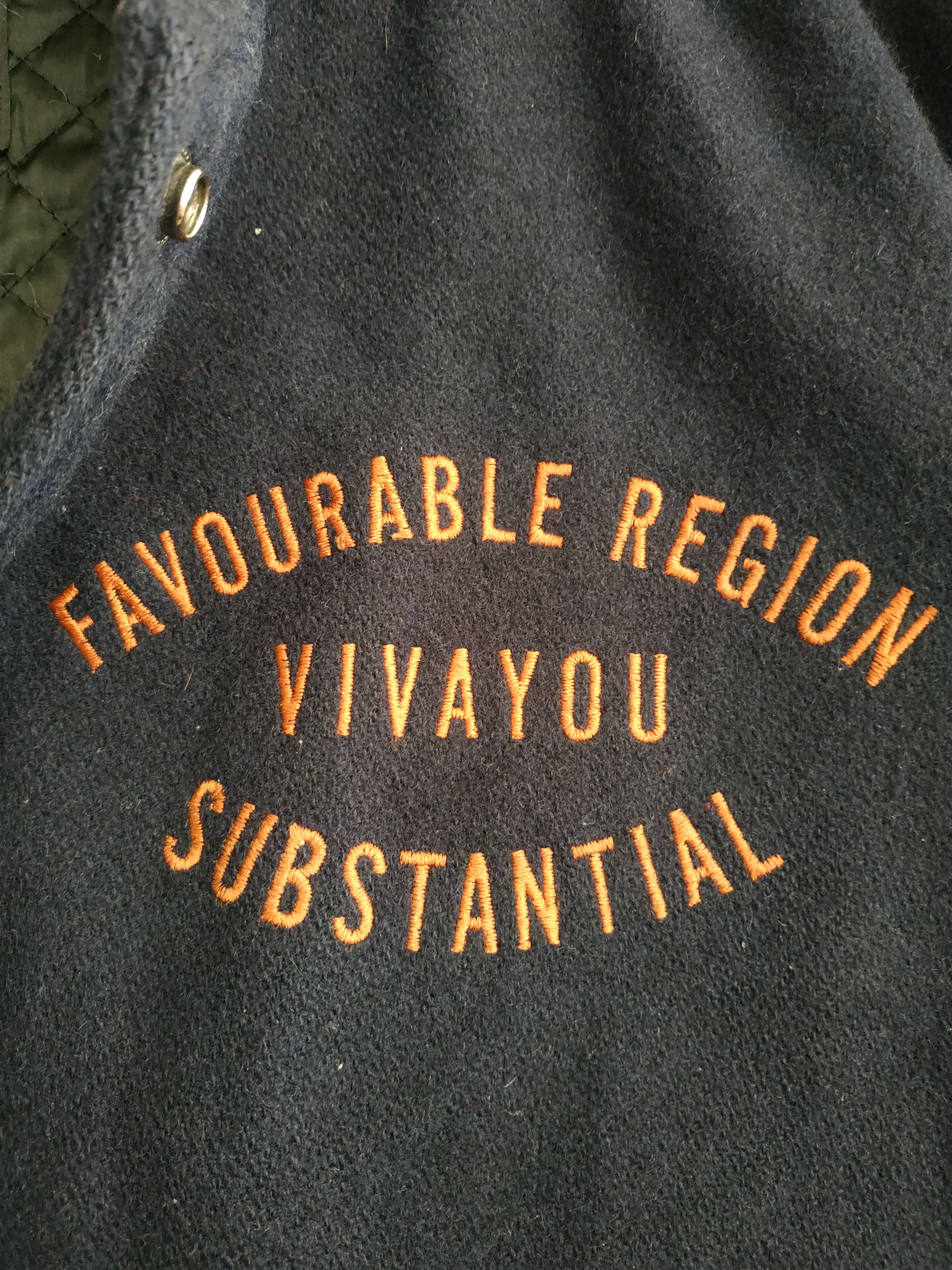 Japanese Brand × Vintage VIVAYOU JAPAN Women's Wool Vintage Bomber Jacket, s. MEDIUM Size US M / EU 48-50 / 2 - 8 Thumbnail