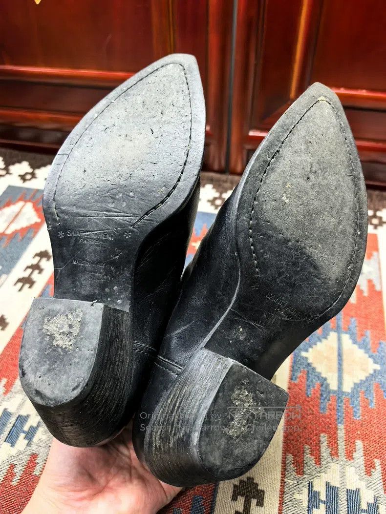 Saint Laurent Paris Saint Laurent Paris Used Chelsea short boots i Size US 7 / EU 40 - 6 Thumbnail