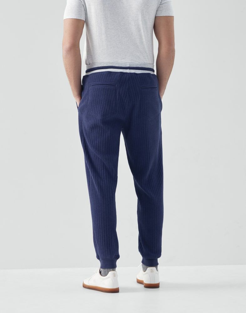 Brunello Cucinelli o1w1db10924 Pant in Blue Size US 30 / EU 46 - 2 Thumbnail