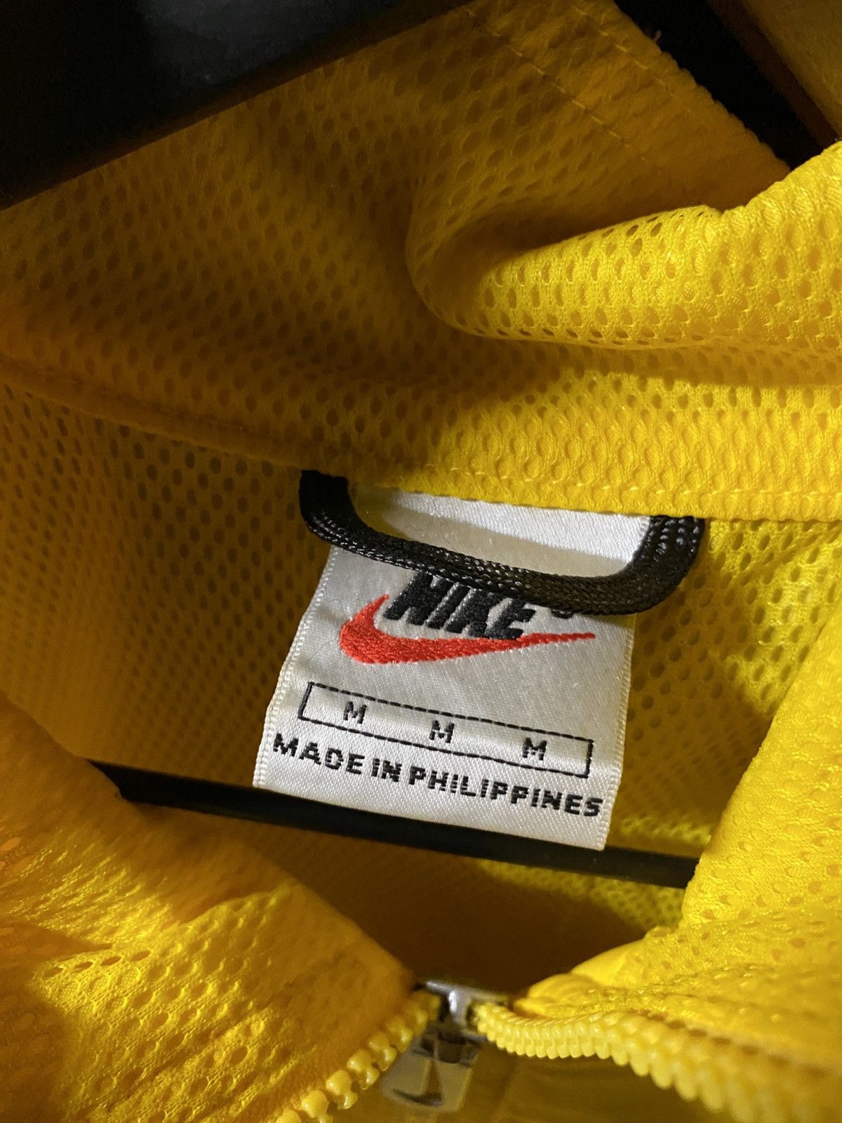 Nike 90’s Vintage Nike Yellow windbreaker Jacket Medium Size US M / EU 48-50 / 2 - 10 Thumbnail