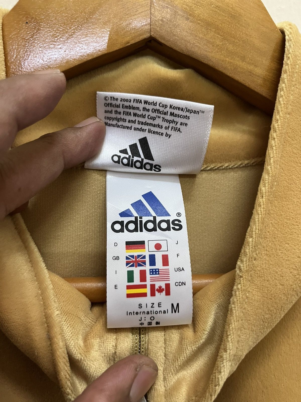 Adidas Vintage Adidas Fifa World Cup Korea Japan 2002 Jacket Size US M / EU 48-50 / 2 - 16 Thumbnail