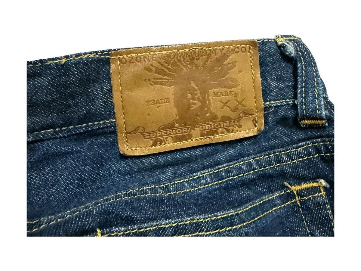 Hysteric Glamour × If Six Was Nine × Japanese Brand Vintage Country Wear Ozone Community Distressed Denime Size 24" / US 00 / IT 34 - 9 Thumbnail