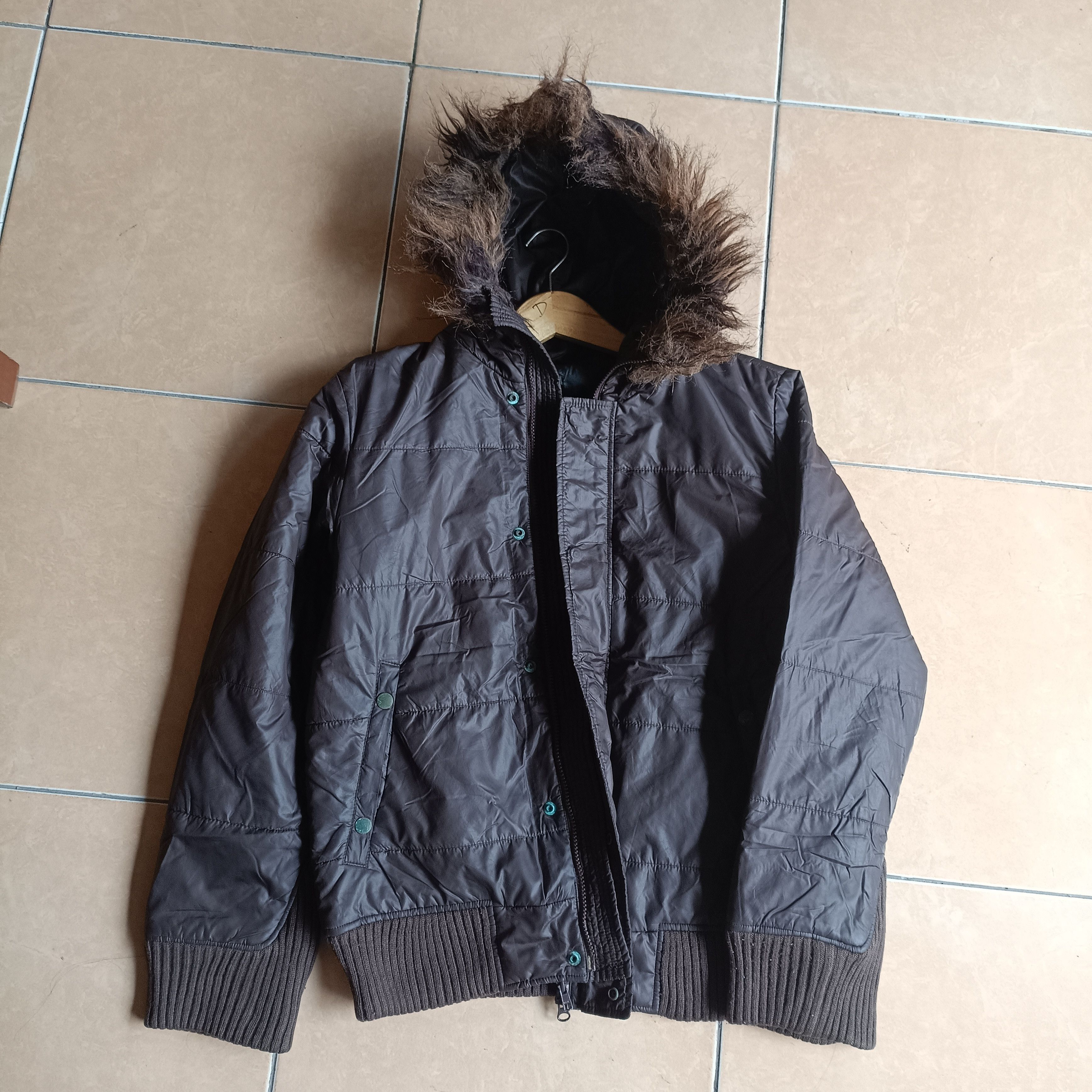 Japanese Brand PPFM Fur Puffer Jacket LGB style Size US M / EU 48-50 / 2 - 5 Thumbnail
