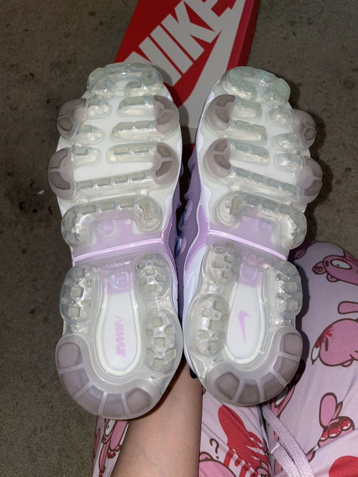 Nike Nike Air Vapormax Plus Lilac/Black/University Blue Size US 6.5 / IT 36.5 - 6 Thumbnail