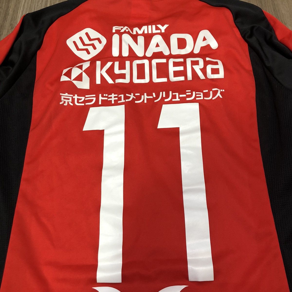 Japanese Brand Kyoto sanga player issue Longsleeves training jersey #11 Size US M / EU 48-50 / 2 - 7 Thumbnail