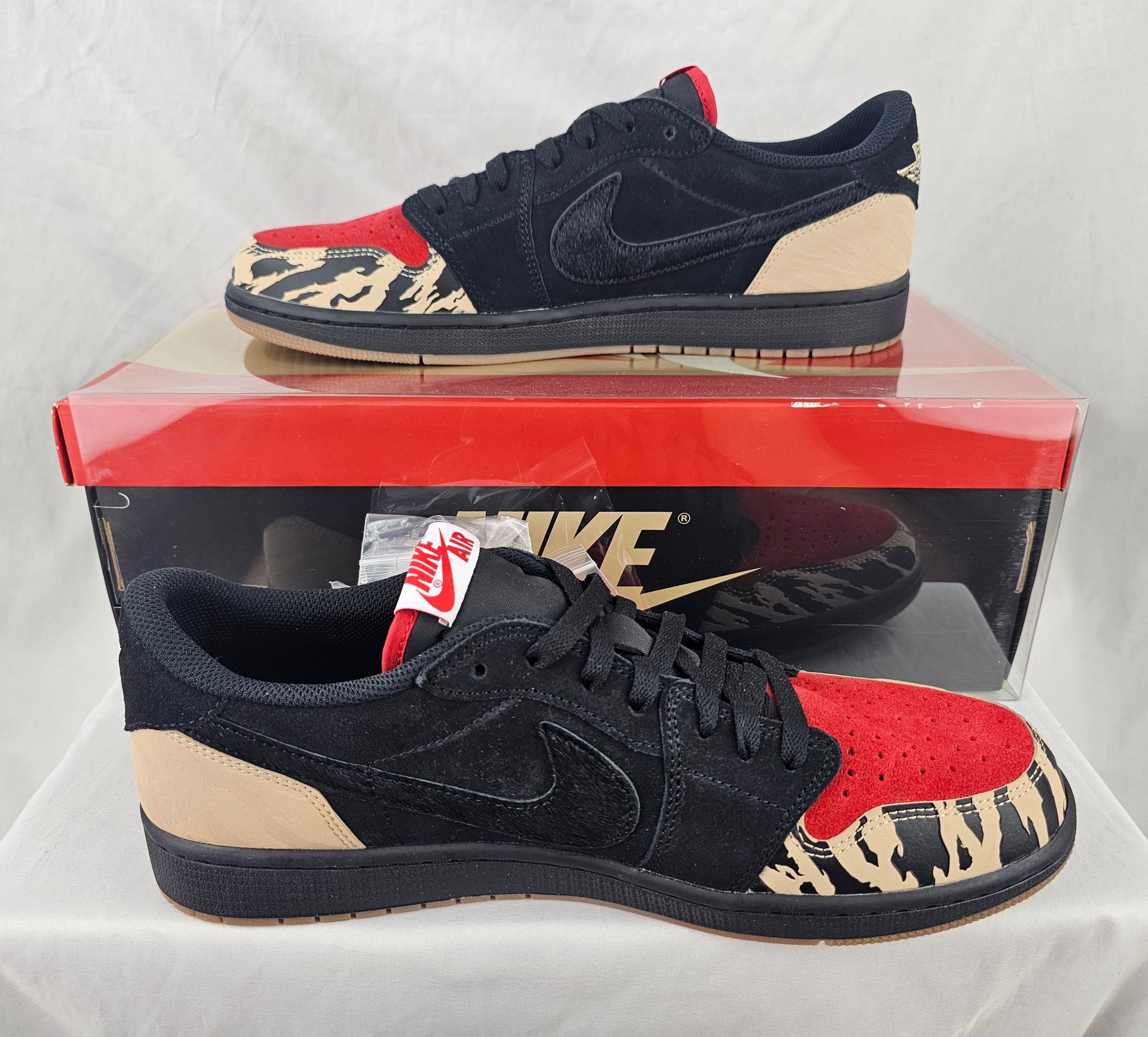 Jordan Brand SoleFly x Nike Air Jordan 1 Retro OG SP Low Everglades Men's Size US 13 / EU 46 - 3 Thumbnail
