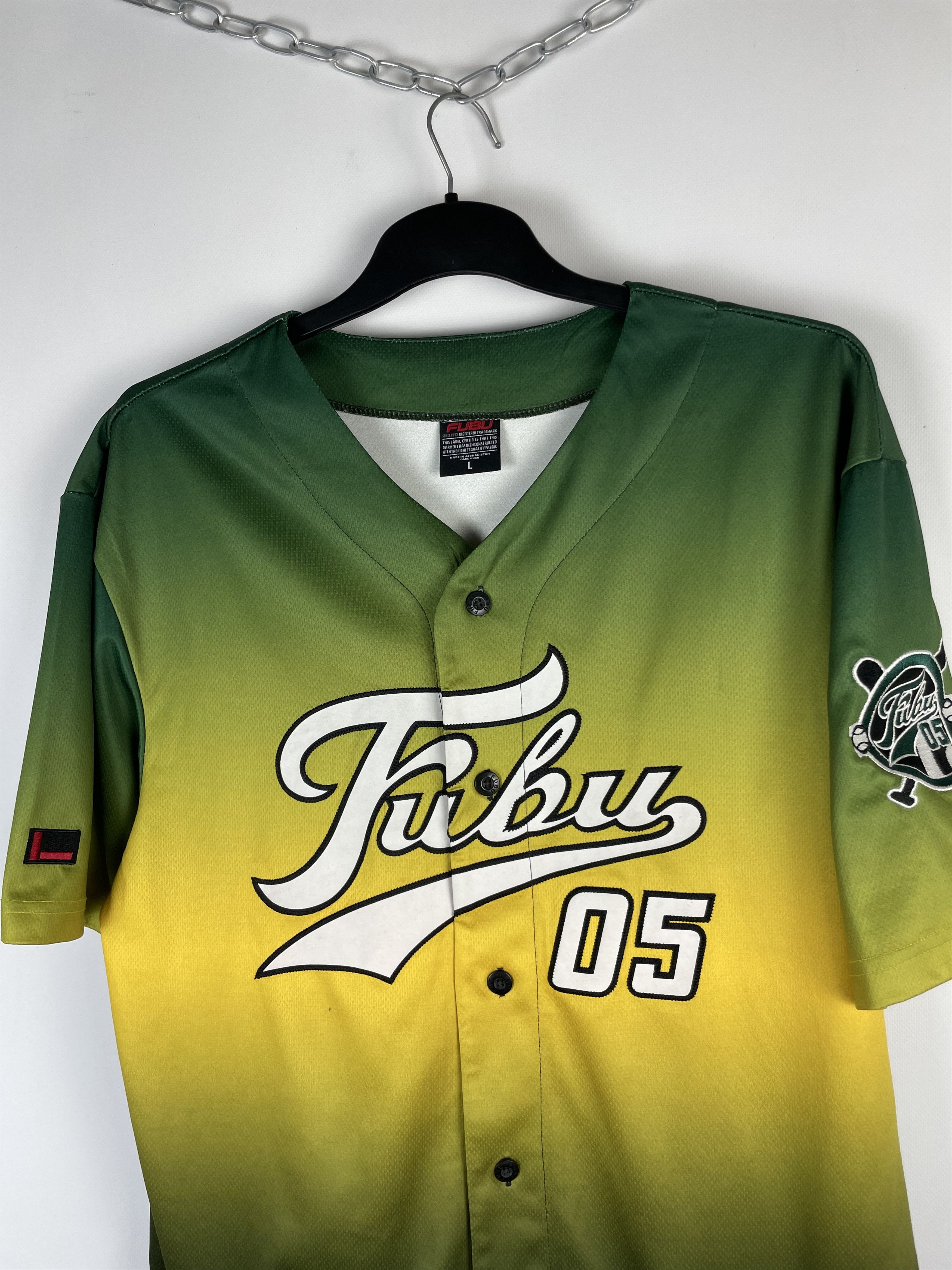 Fubu Vintage Fubu 05 Big Logo Y2K Jersey Size US L / EU 52-54 / 3 - 3 Thumbnail