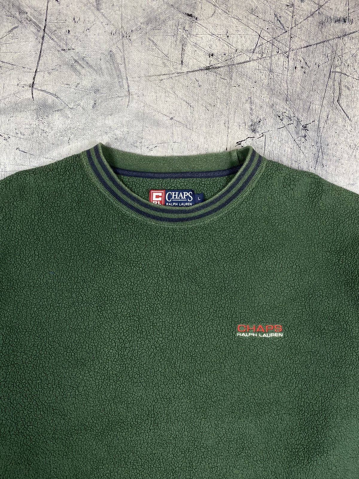Chaps Ralph Lauren Vintage Chaps Ralph Lauren Hype Fleece Sweatshirt Size US L / EU 52-54 / 3 - 5 Thumbnail