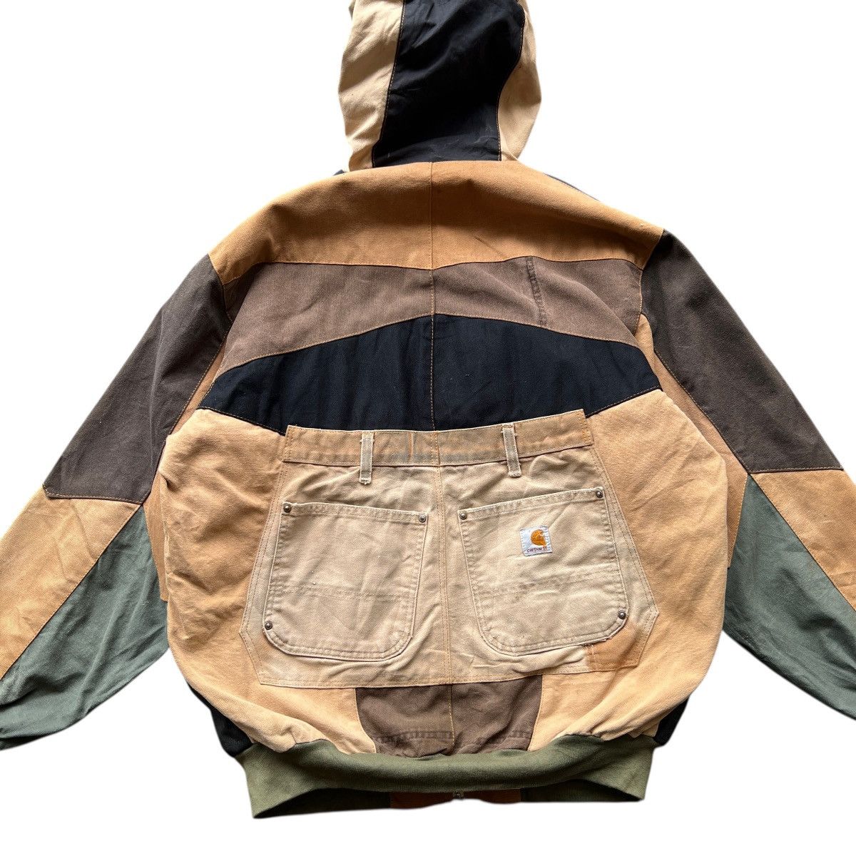 Carhartt Rare Carhartt Remake Rework Patchwork Jacket Size US L / EU 52-54 / 3 - 11 Thumbnail