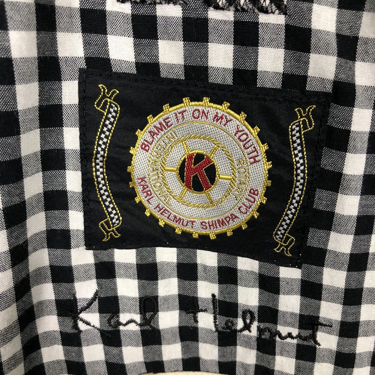 Japanese Brand 📌Vintage Karl Helmut Short Sleeve Hoodie Biker Jacket Size US L / EU 52-54 / 3 - 20 Thumbnail