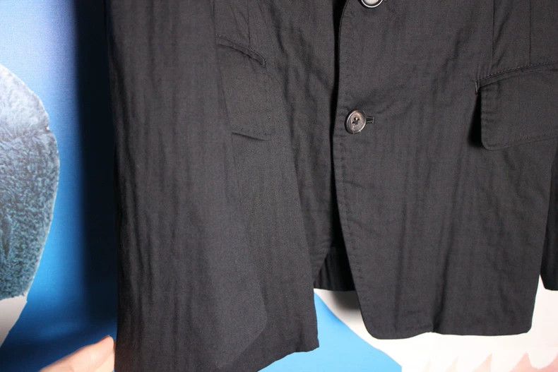 Yohji Yamamoto Yohji Yamamoto size 4 Three-dimensional pleated blazer 250 Size 36R - 4 Thumbnail