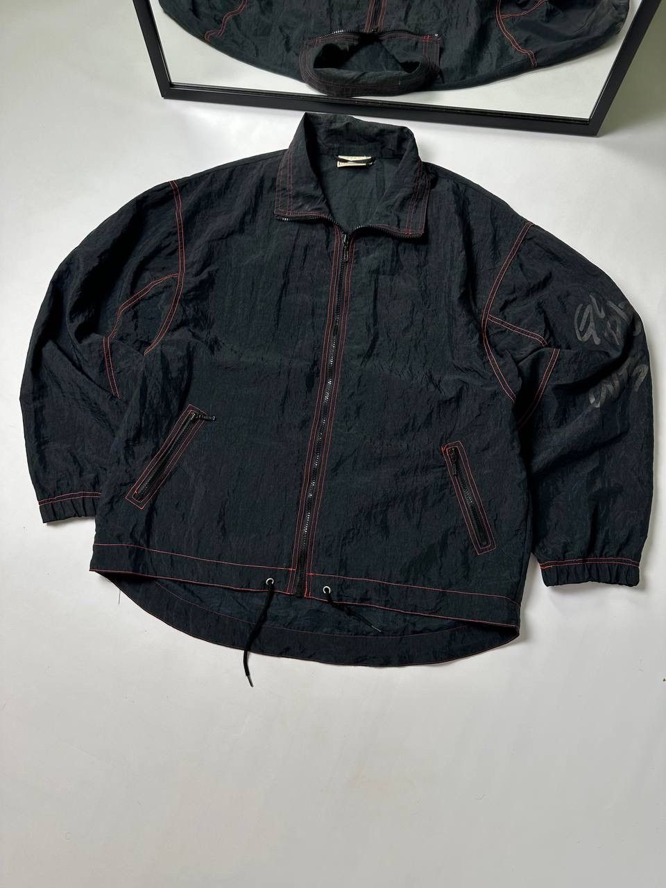 Reebok 90s Reebok Blacktop Tracktop Jacket Backprint OG Vintage Size US M / EU 48-50 / 2 - 2 Thumbnail