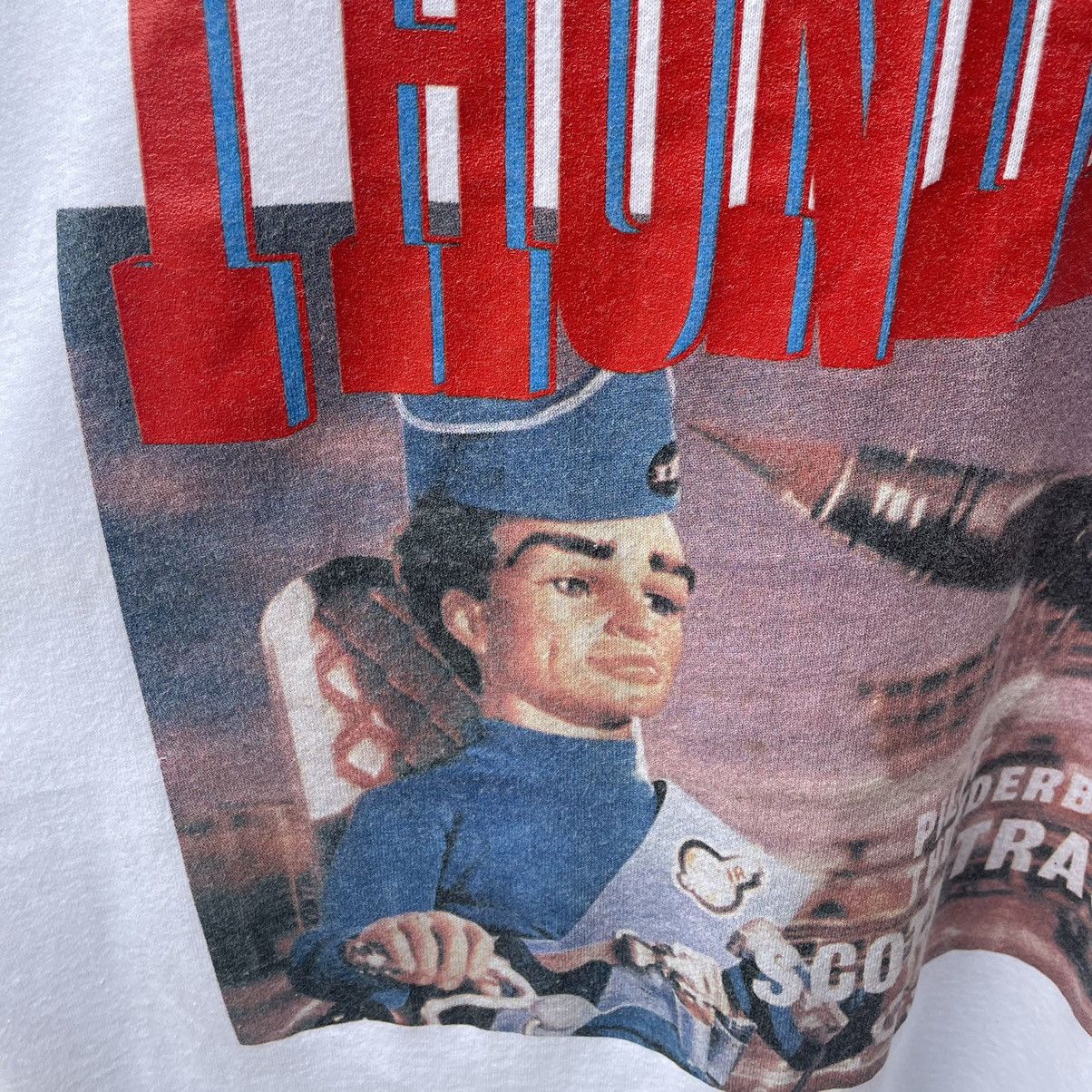 Vintage 🔥Vintage Thunderbirds Sci Fi Pilot TV Program Promo Tee Size US S / EU 44-46 / 1 - 4 Thumbnail