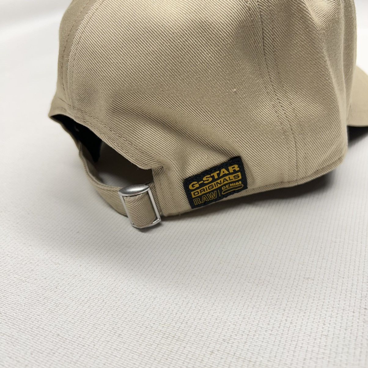 G-Star G-Star Raw Hat Cap Beige Original Artwork Logo Strapback Size ONE SIZE - 8 Thumbnail