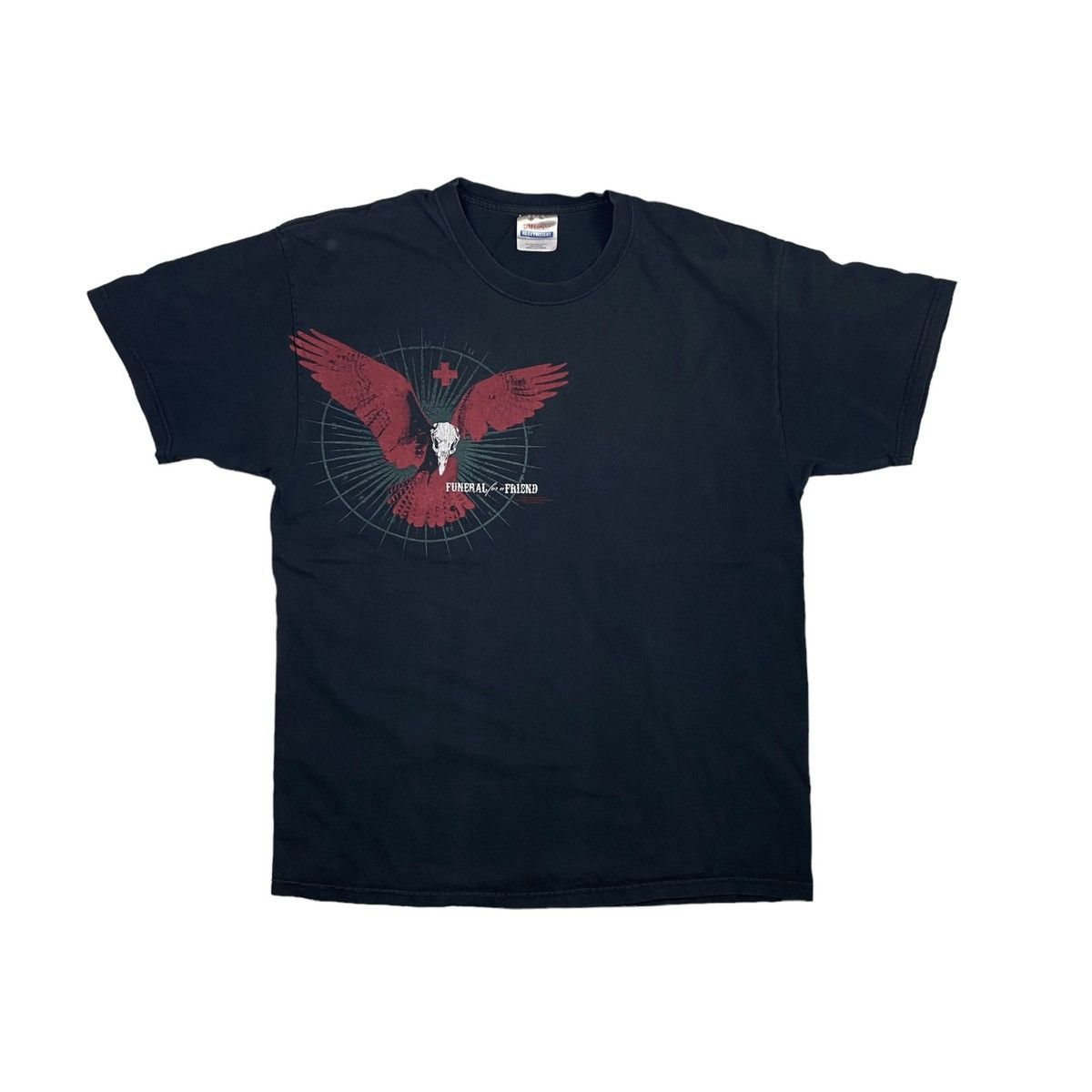 Band Tees Funeral for a friend - Bird skull 2005 vtg Size US L / EU 52-54 / 3 - 1 Thumbnail