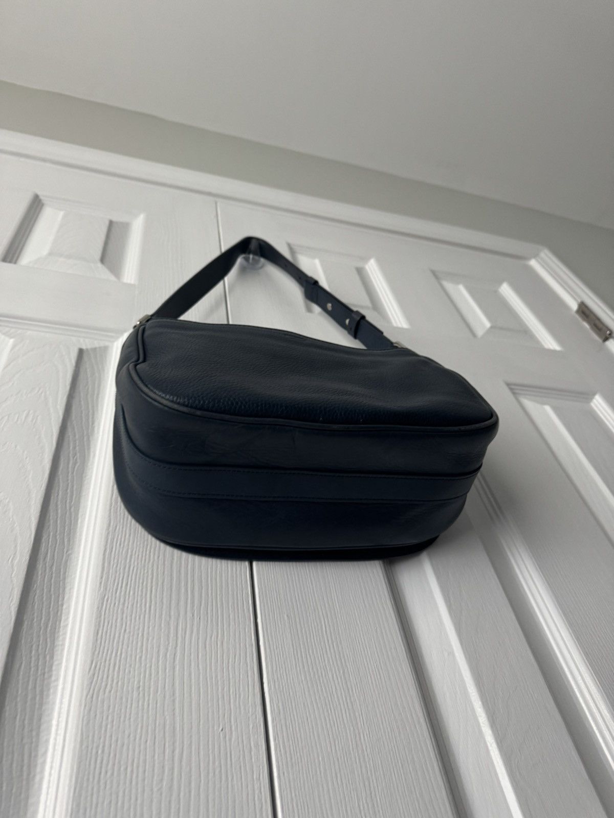 Shinola Shinola Blue Leather Shoulder Messenger Flap Bag Size ONE SIZE - 11 Thumbnail