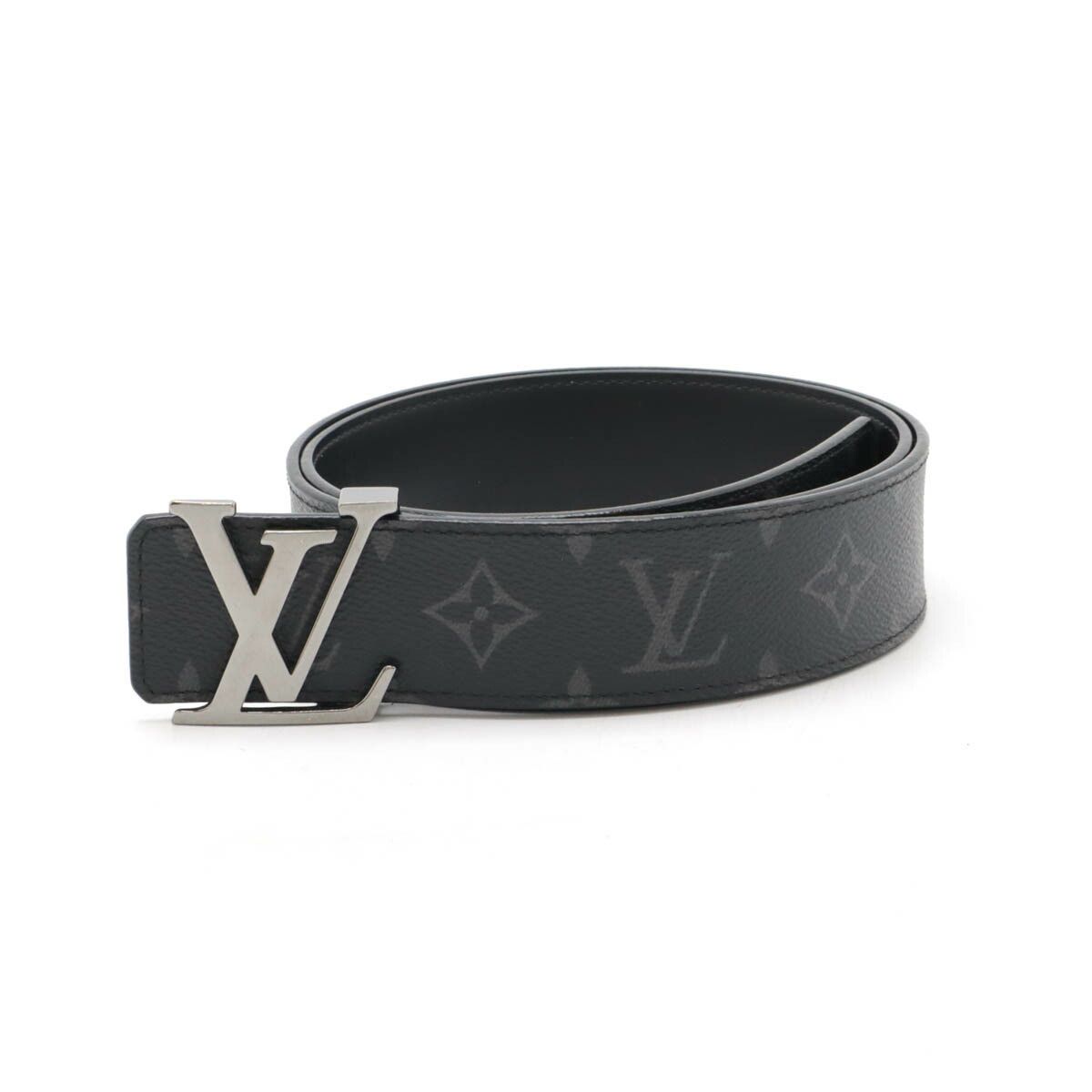 Louis Vuitton Louis Vuitton Louis Vuitton Monogram Eclipse Initiales Belt M9043V Canvas Other M9043V Size ONE SIZE - 1 Thumbnail