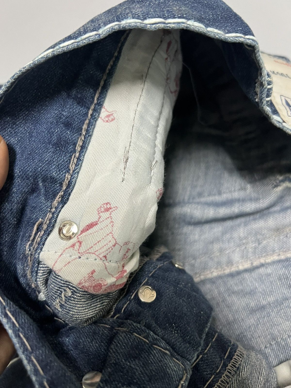 True Religion Vintage true religion double stitch denim Size US 38 / EU 54 - 8 Thumbnail