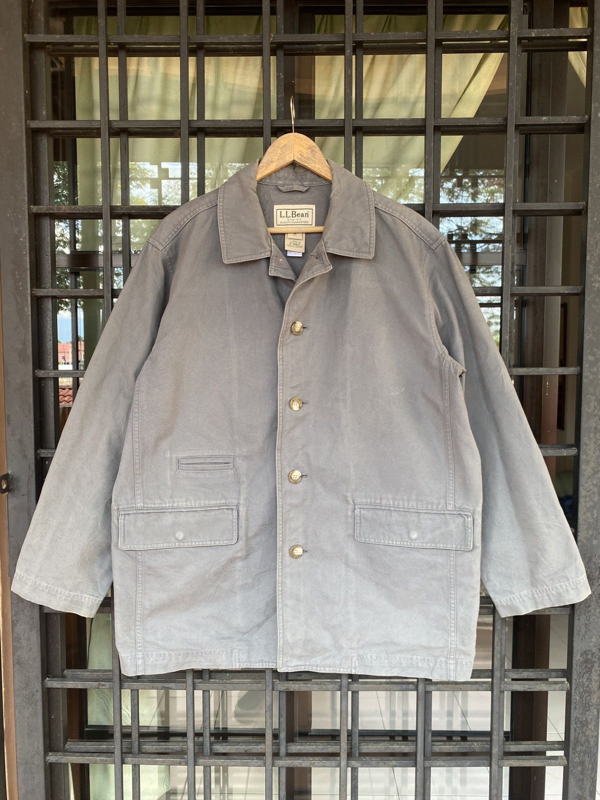 L.L. Bean Vintage 90s L.L Bean Chore Jacket - sizes 24.2” x 31” Size US M / EU 48-50 / 2 - 1 Thumbnail