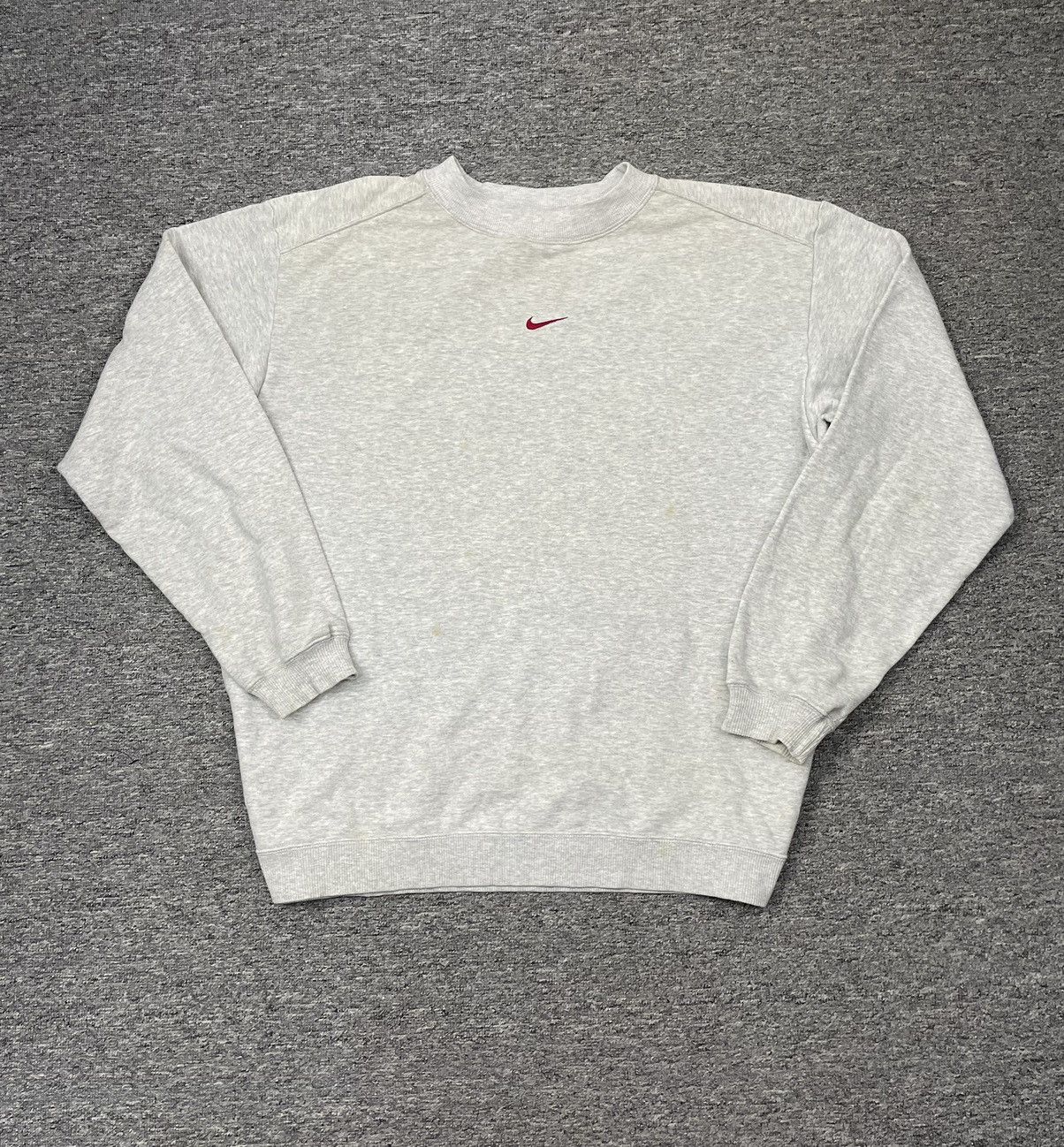 Nike Nike Center Swoosh Sweatshirt Crewneck Pullover Y2K Size US L / EU 52-54 / 3 - 1 Thumbnail