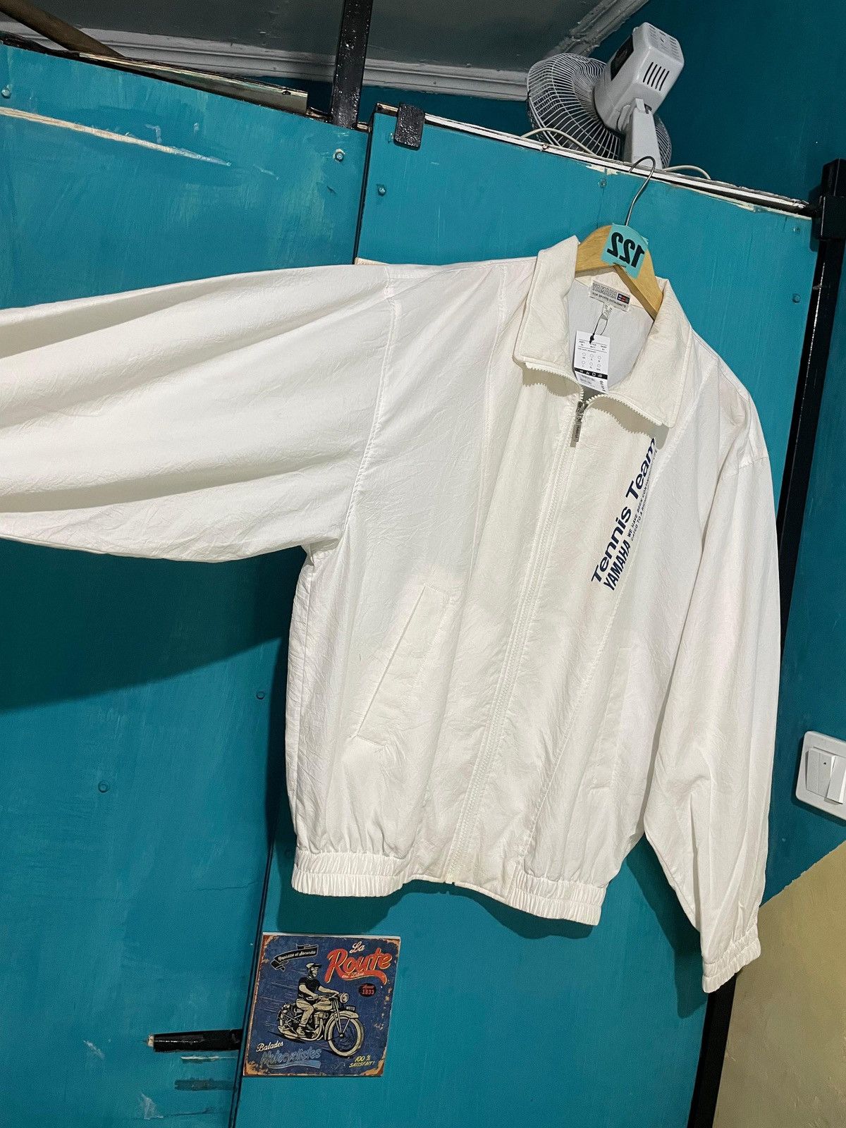 Yamaha Jacket Windbreaker Yamaha Tennis Team Sports Vintage Size US L / EU 52-54 / 3 - 6 Thumbnail