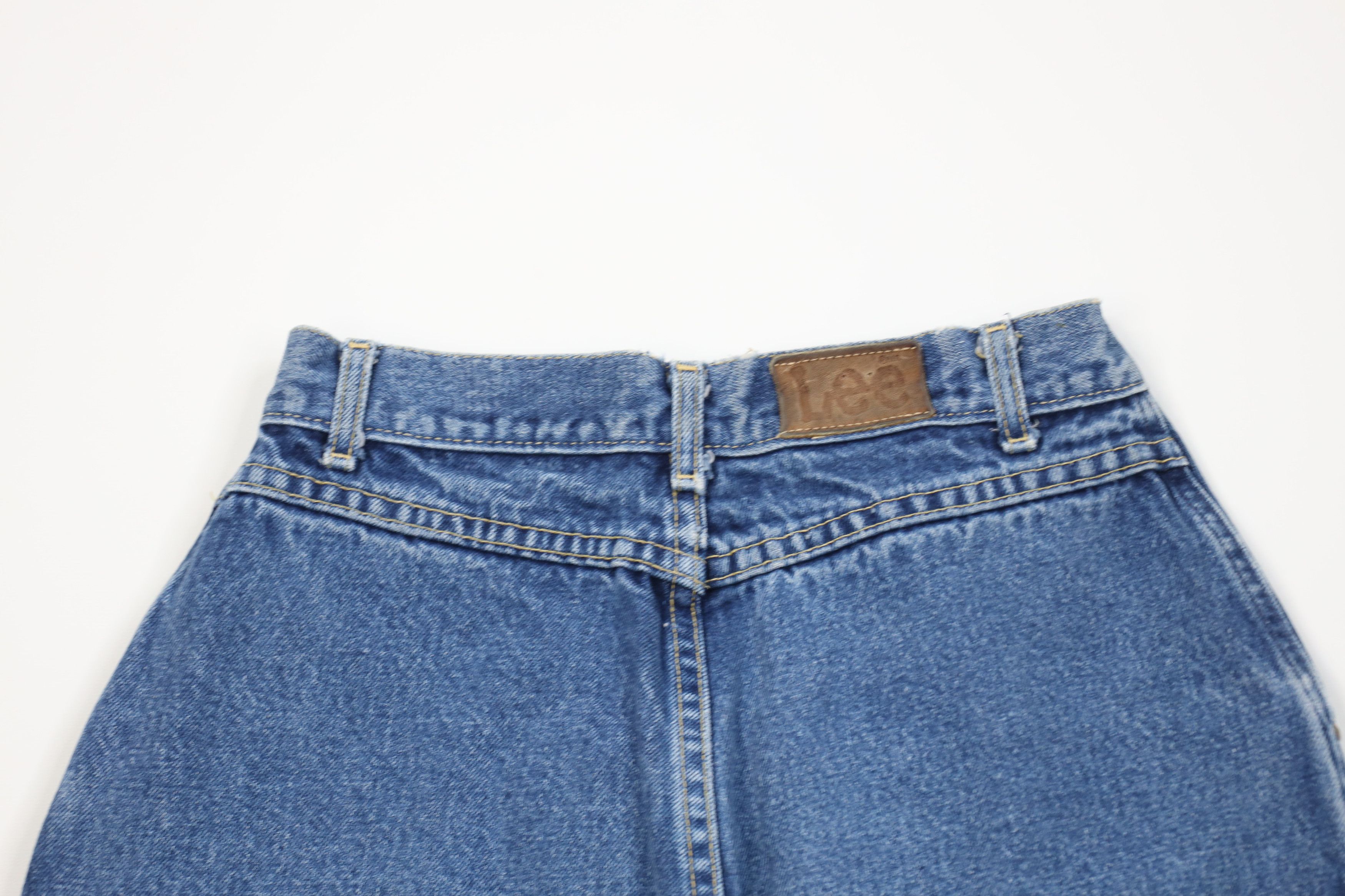 Lee Vintage 80s 90s Lee Relaxed Fit Tapered Leg Jeans Blue USA Size 32" / US 10 / IT 46 - 12 Thumbnail