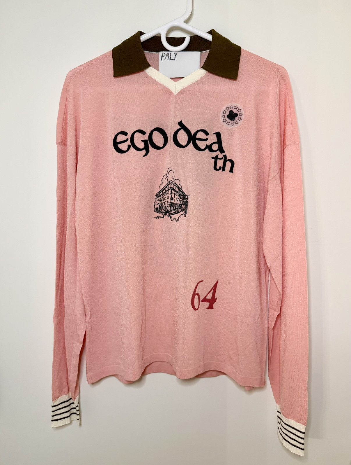 Paly Hollywood EGO DEATH SOCCER JERSEY - PINK Size US M / EU 48-50 / 2 - 1 Thumbnail