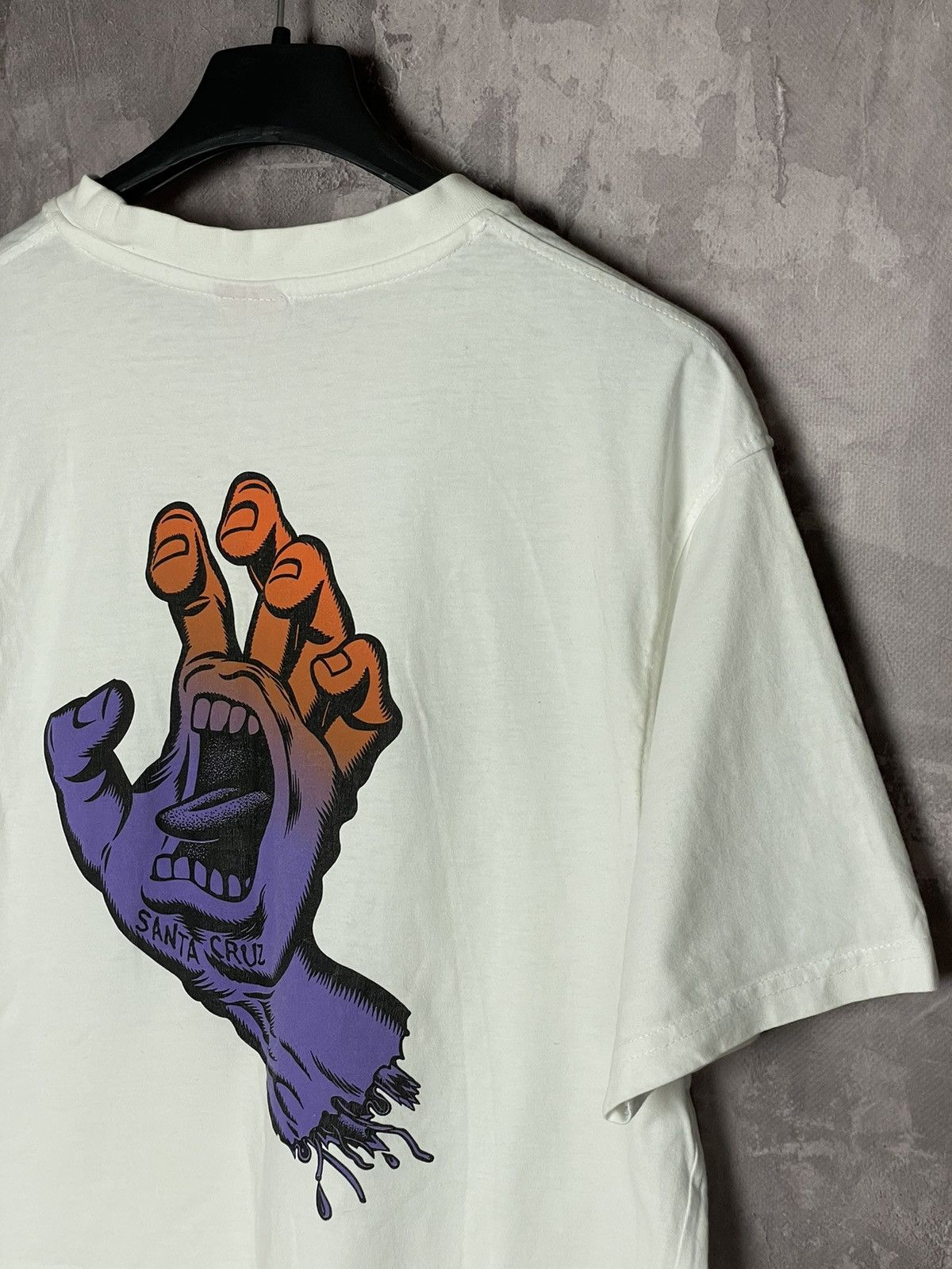 Santa Cruz Skateboards × Vintage Vintage Santa Cruz Skateboards Fire Double Sided T-Shirt Size US M / EU 48-50 / 2 - 9 Thumbnail