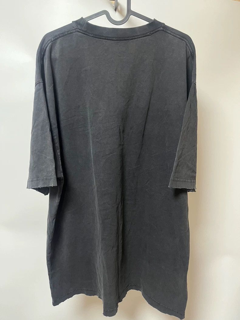 Balenciaga Balenciaga Black washed black short sleeve Size US M / EU 48-50 / 2 - 2 Thumbnail