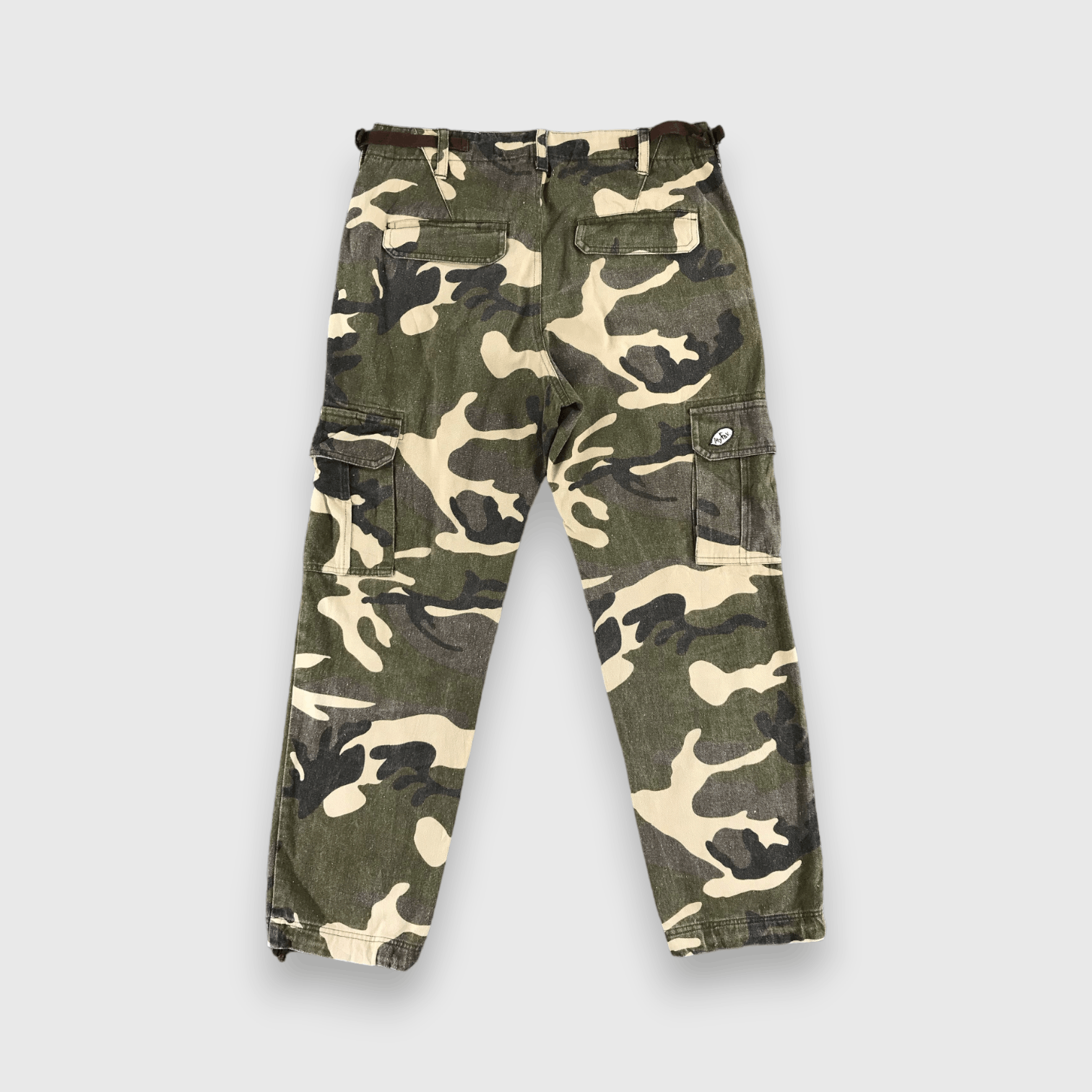 Japanese Brand My Fav Camo Japanase Cargo Pant-J235 Size US 31 - 2 Thumbnail