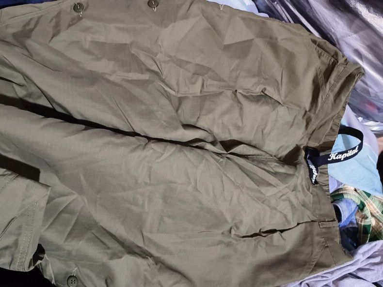 Kapital Kapital KAPITAL Military Green Casual Pants Size 2-2507 Size US 26 / EU 42 - 1 Thumbnail