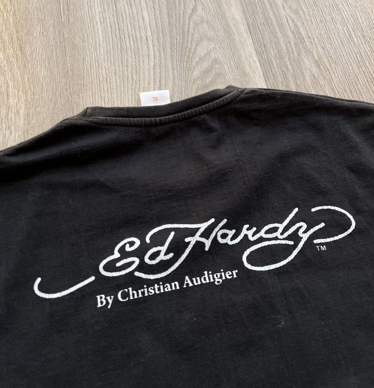 Christian Audigier × Ed Hardy × Vintage Ed Hardy by Christian Audigier Eagle and Snake T-Shirt Size US XL / EU 56 / 4 - 13 Thumbnail