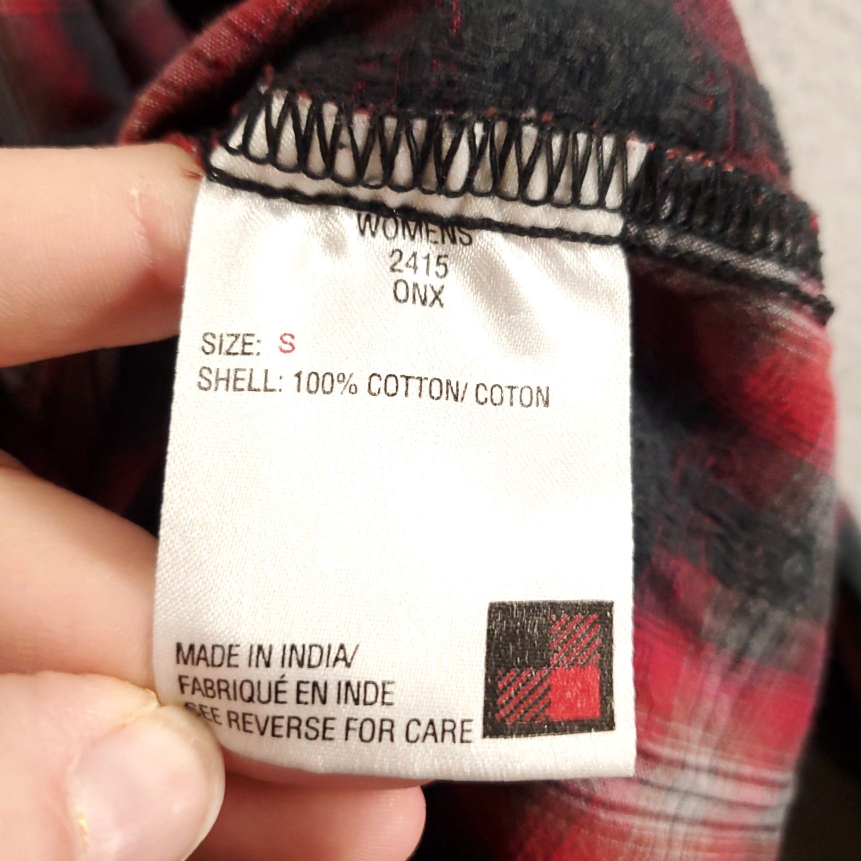 Vintage VINTAGE Woolrich Pearl Snap Shirt Womens Small Plaid Red Black Pockets Long Sleeve Size S / US 4 / IT 40 - 6 Thumbnail
